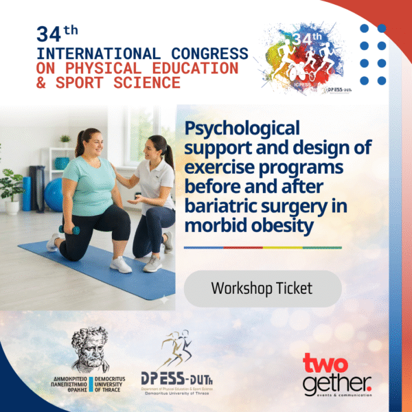 Psychological support and design of exercise programs before and after bariatric surgery in morbid obesity